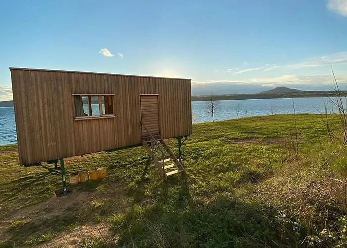 Сasa de vacaciones Larix-das Vollholzhaus Direkt Am Berzdorfer Görlitz